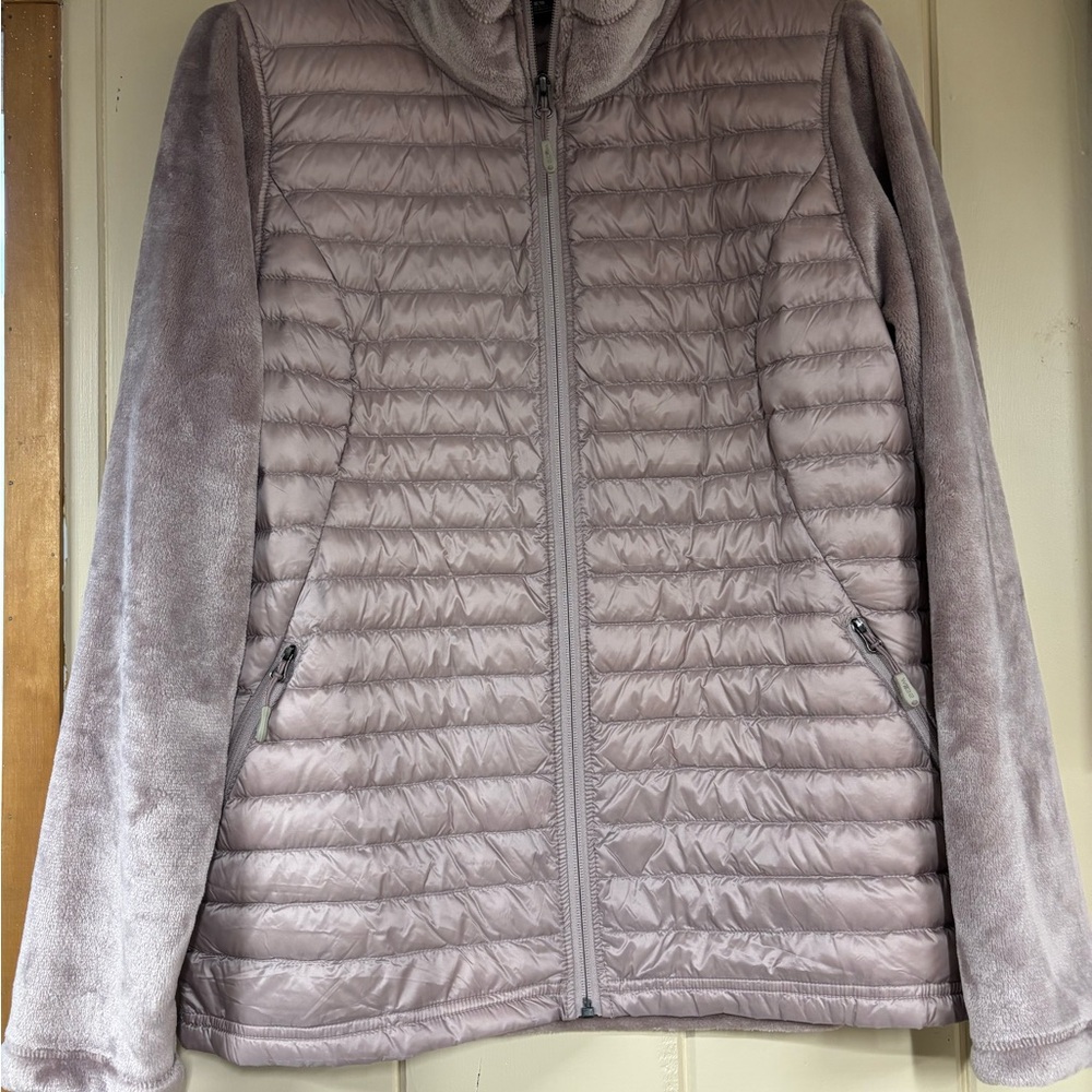 Women's Light Purple Quilted Jacket